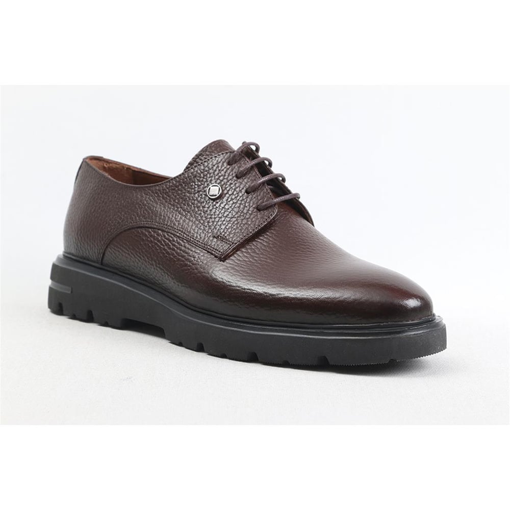 Ulus E-23 Düz Kahve Eva Loafer Ayakkabi
