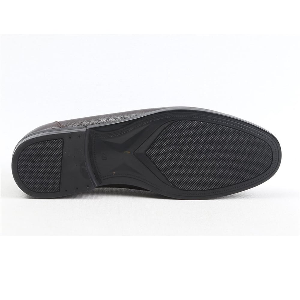 ULUS T-63-1  DELİKLİ TABA LOAFER AYAKKABI