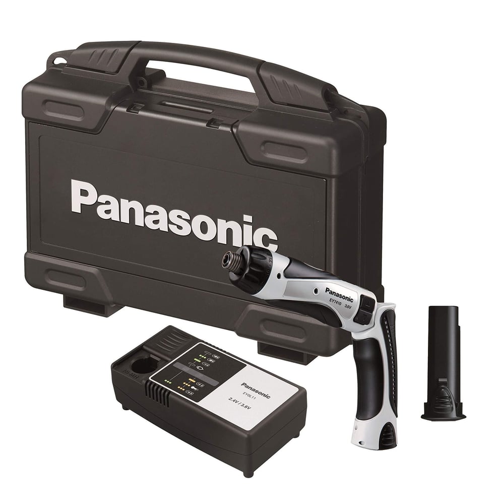 PANASONIC EY7410LA2S Akülü Tornavida (3.6V-1.5Ah Pil Seti - Çanta)
