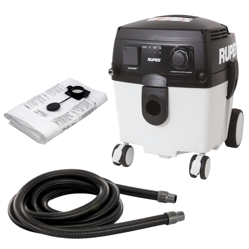 RUPES S130PL 30L Profesyonel Toz Emici (Elektrikli/Havalı)