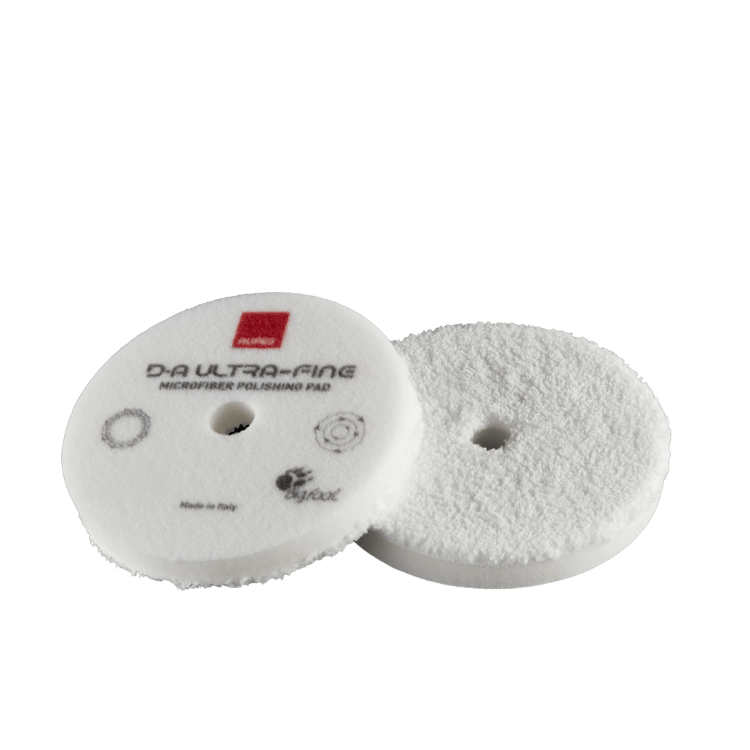 RUPES Ultra İnce Mikrofiber Polisaj Pedi Beyaz Ø80 mm