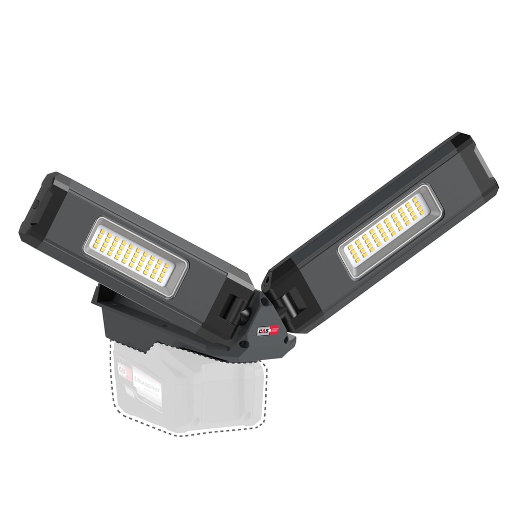 SCANGRIP DUO CONNECT Çift Başlı Akülü LED Çalışma Lambası (2500 Lümen)