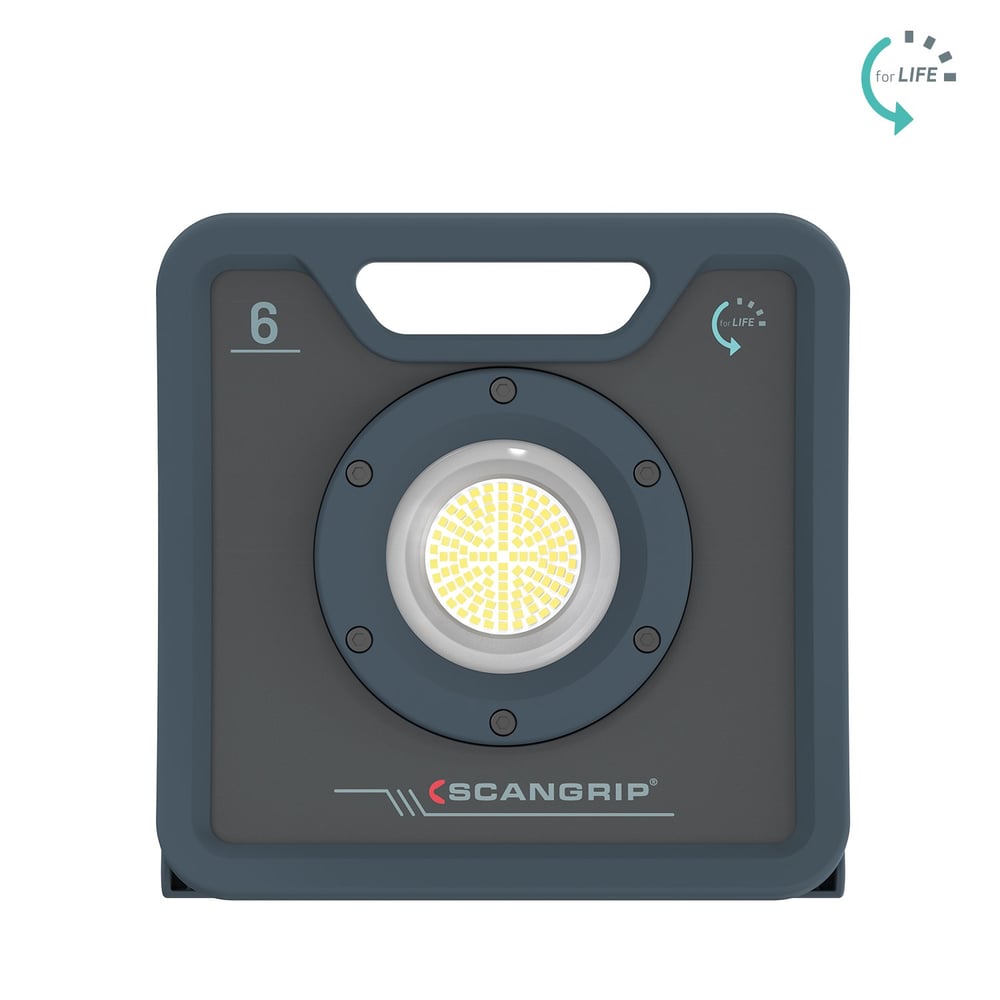 SCANGRIP NOVA 6 Kablolu LED Çalışma Lambası (6000 Lümen)