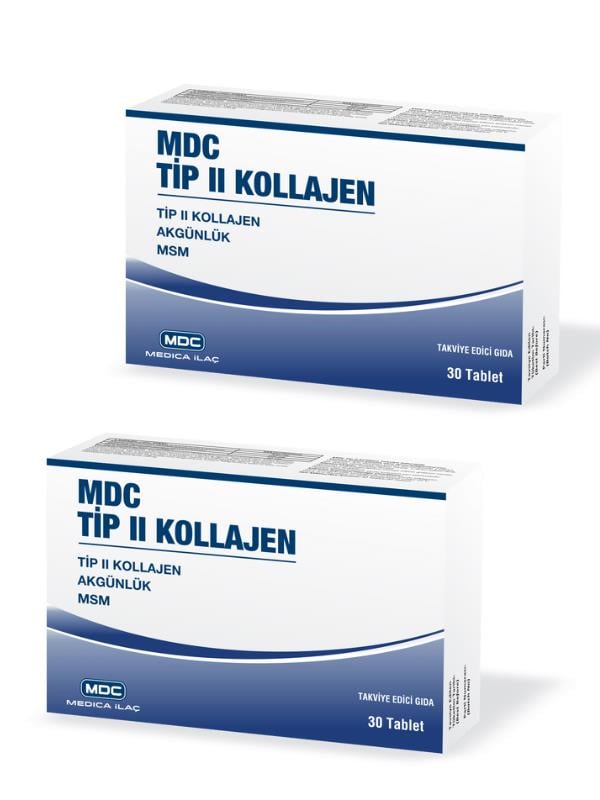 MDC Tip 2 Kolajen 30 Tablet - 2 Adet