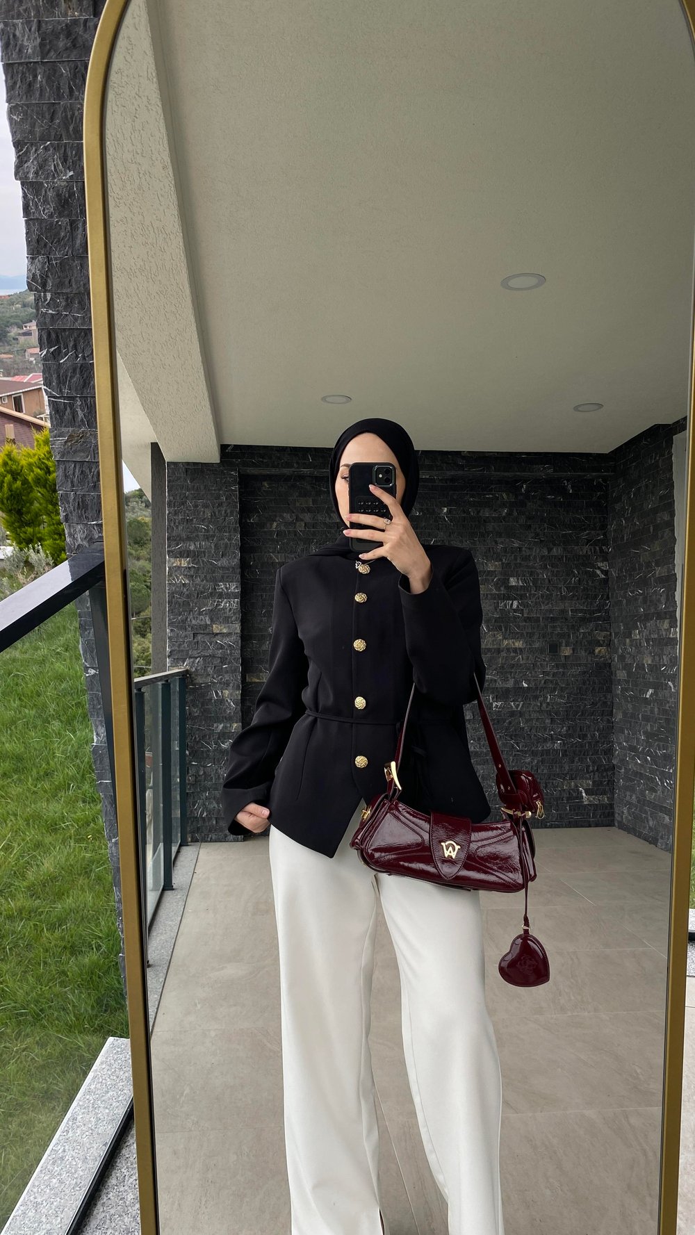 Farla Fit Ceket Siyah