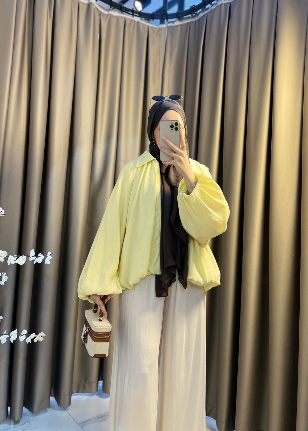 Jasmin Balon Kol Ceket- Sarı