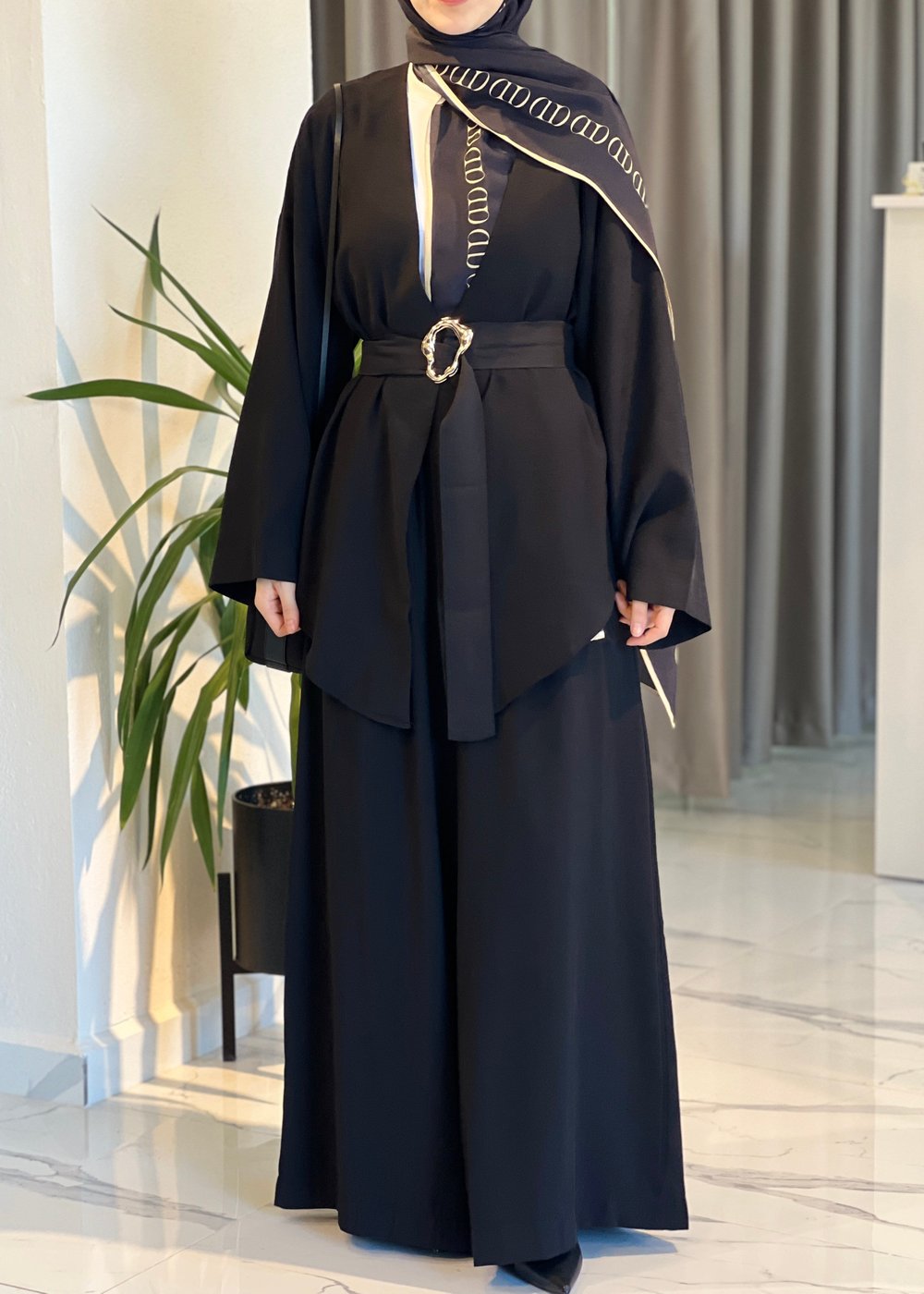 Lumy Kimono Takım- Siyah