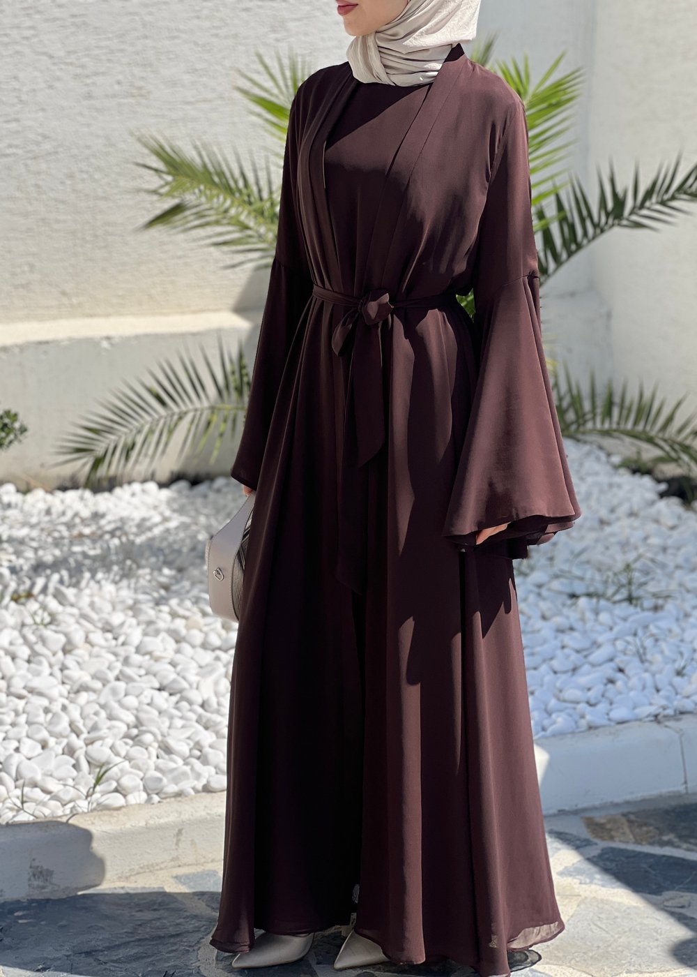 Mirya Abaya- Kahverengi