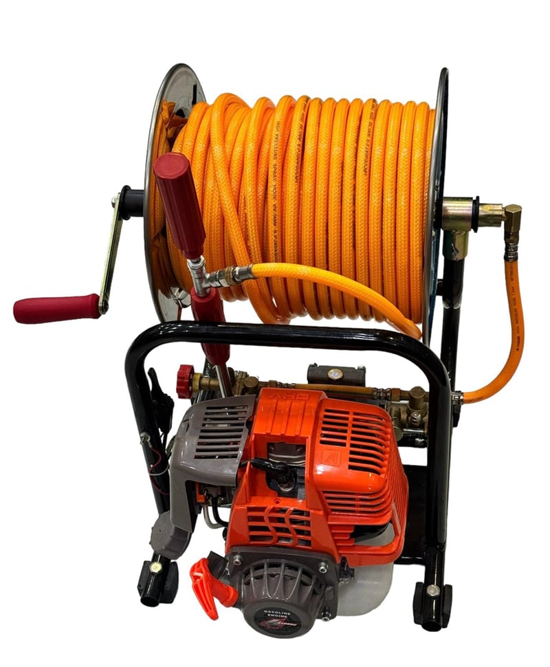 Abm Benzinli Portatif İlaçlama Makinesi – 4 Zamanlı – Makaralı Sistem