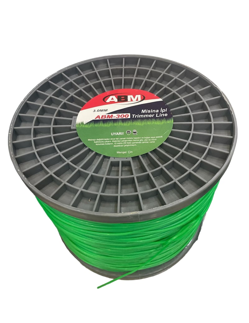 Abm Top Misina 3 mm Yuvarlak – 1120 Metre Endüstriyel Sarım