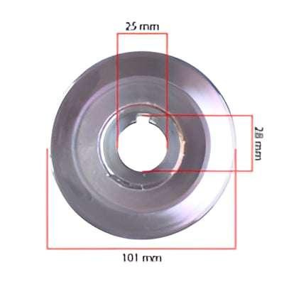 Ags Bıçak Hareket Kasnağı 122 cm