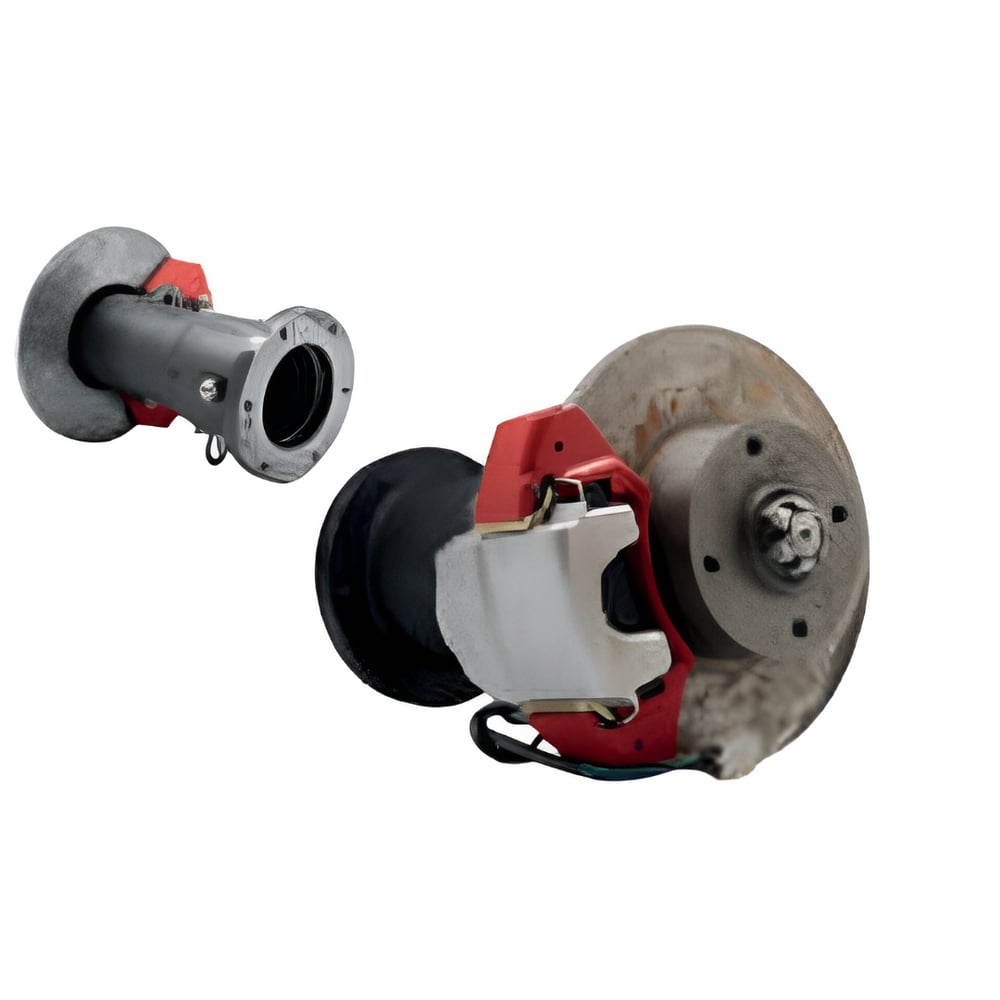 Bartech 510-512-517 Aks Takımı Kalın Elektrikli Frenli 6,5*80 Tekerlek/Gri Jant İçin