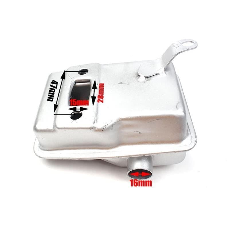 Benzinli Tırpan BG/CG 63 cc Motor Egzosu
