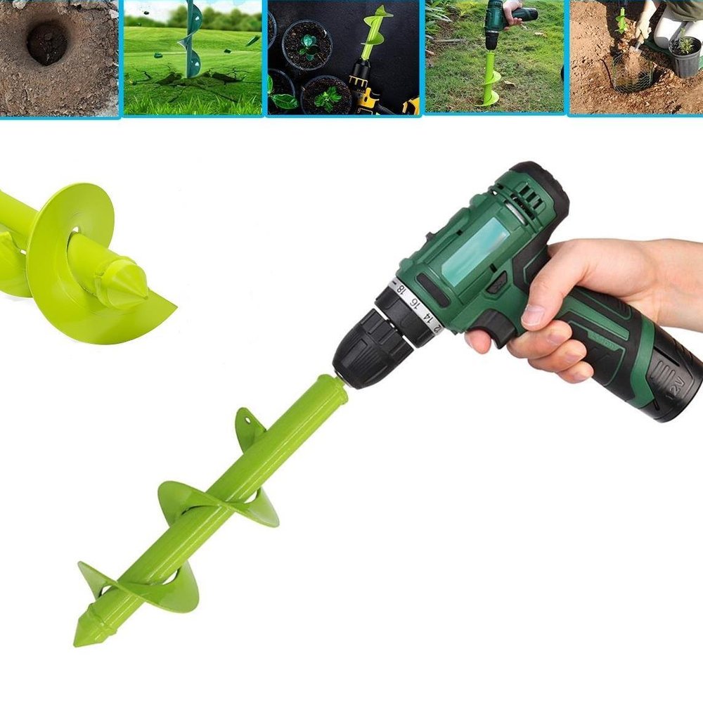 Bitki Ekim-Dikim İçin Pratik Matkap Burgu Ucu 25x7 cm