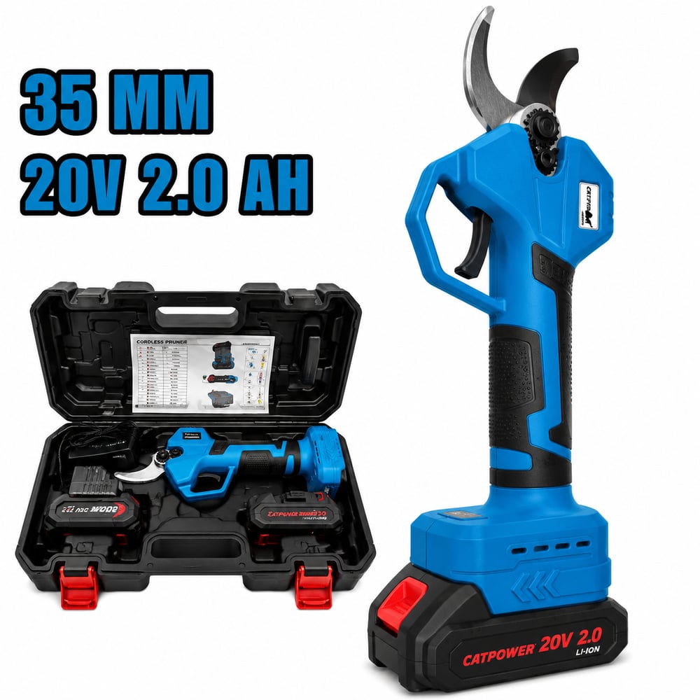 Catpower 1340 Akülü Bağ Kesme 35 mm Li-ion 20V 2.0Ah