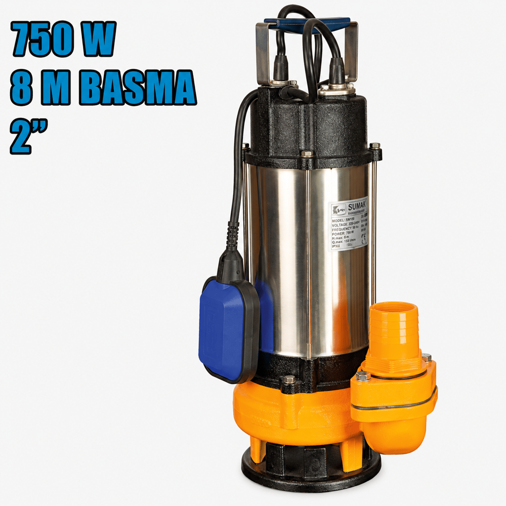 Catpower 620 Foseptik Kırıcılı Dalgıç Pompa 1 HP