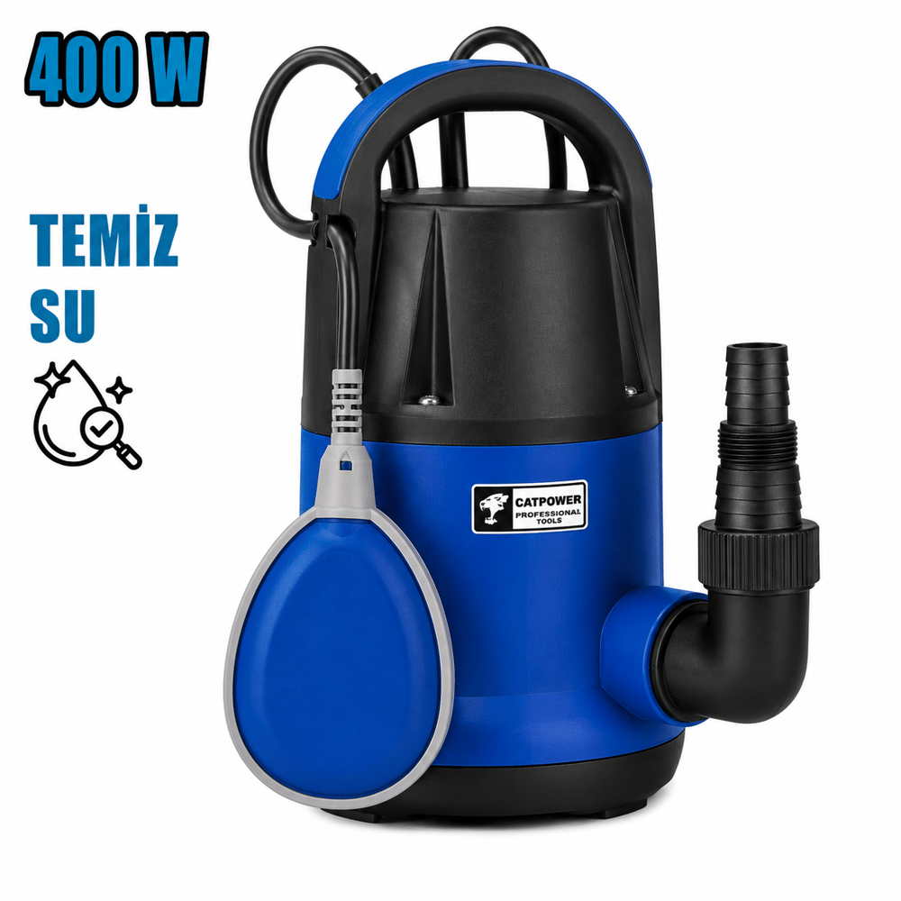 Catpower 671 Temiz Su Dalgıç Pompa 7 Ton 400W