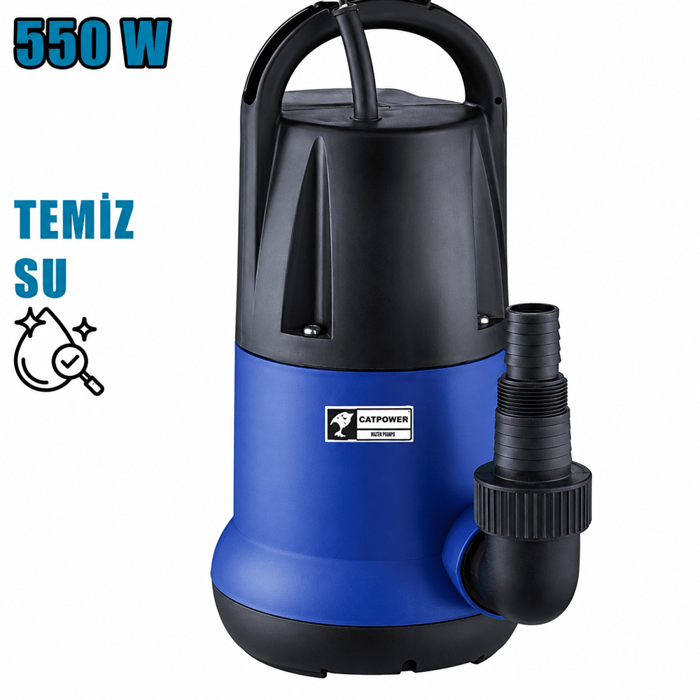Catpower 672 Temiz Su Dalgıç Pompa 550W