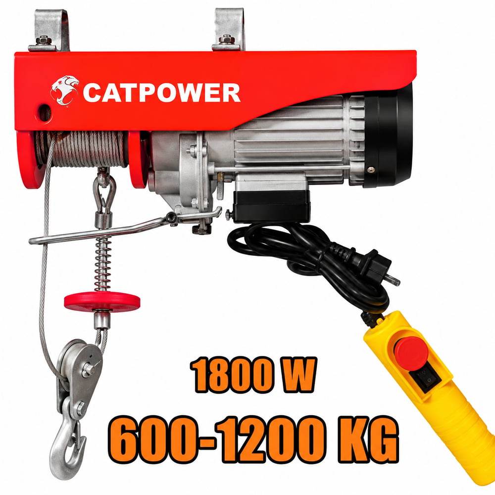 Catpower 7751 Elektrikli Vinç 600 kg 1200 kg 1800W