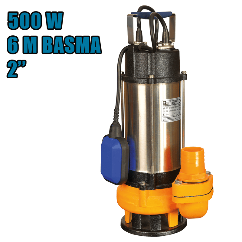Catpower CAT615 Foseptik Kırıcılı Dalgıç Pompa 0,75 HP