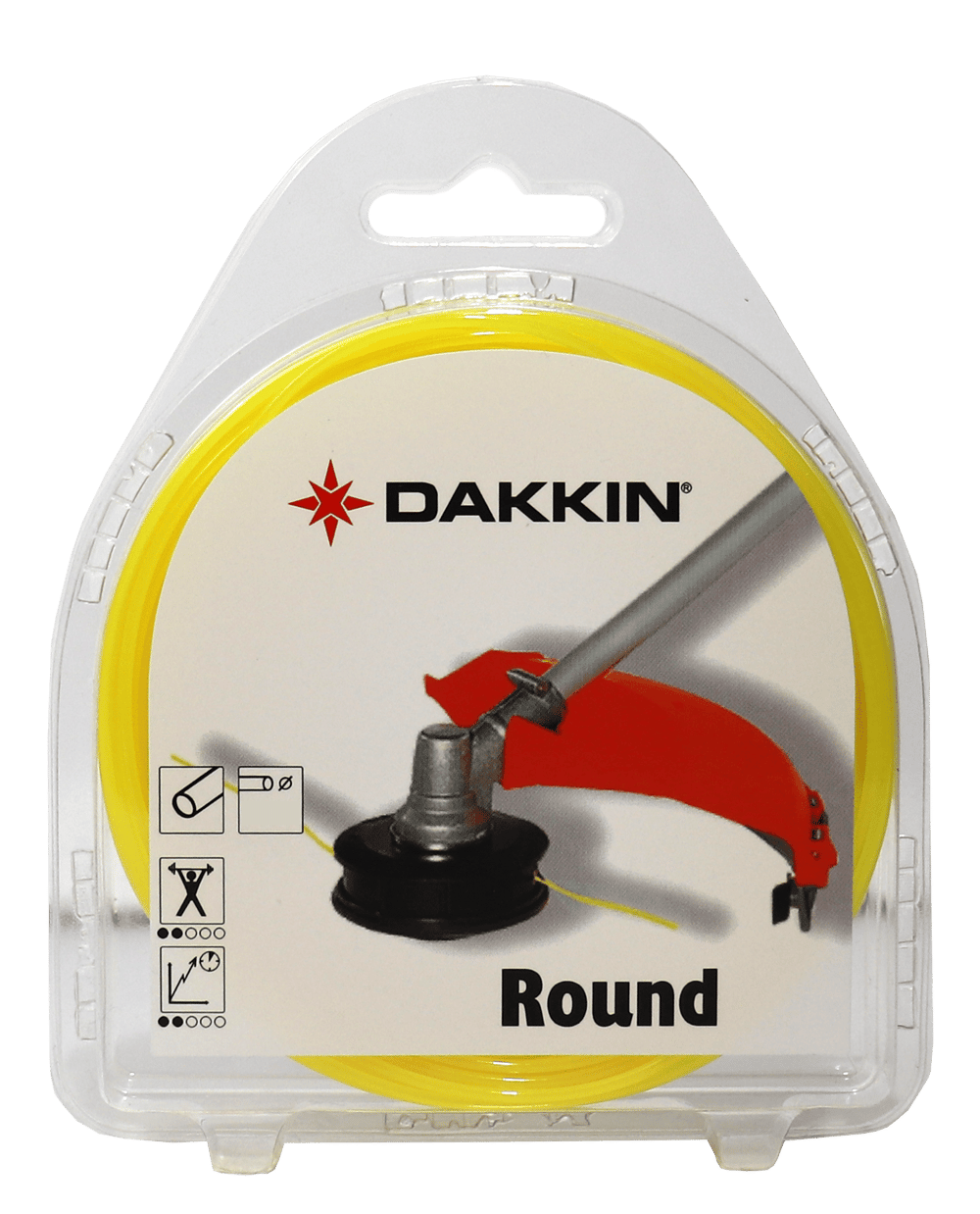 Dakkin Misina Sarı Yuvarlak 1.7mm 15m