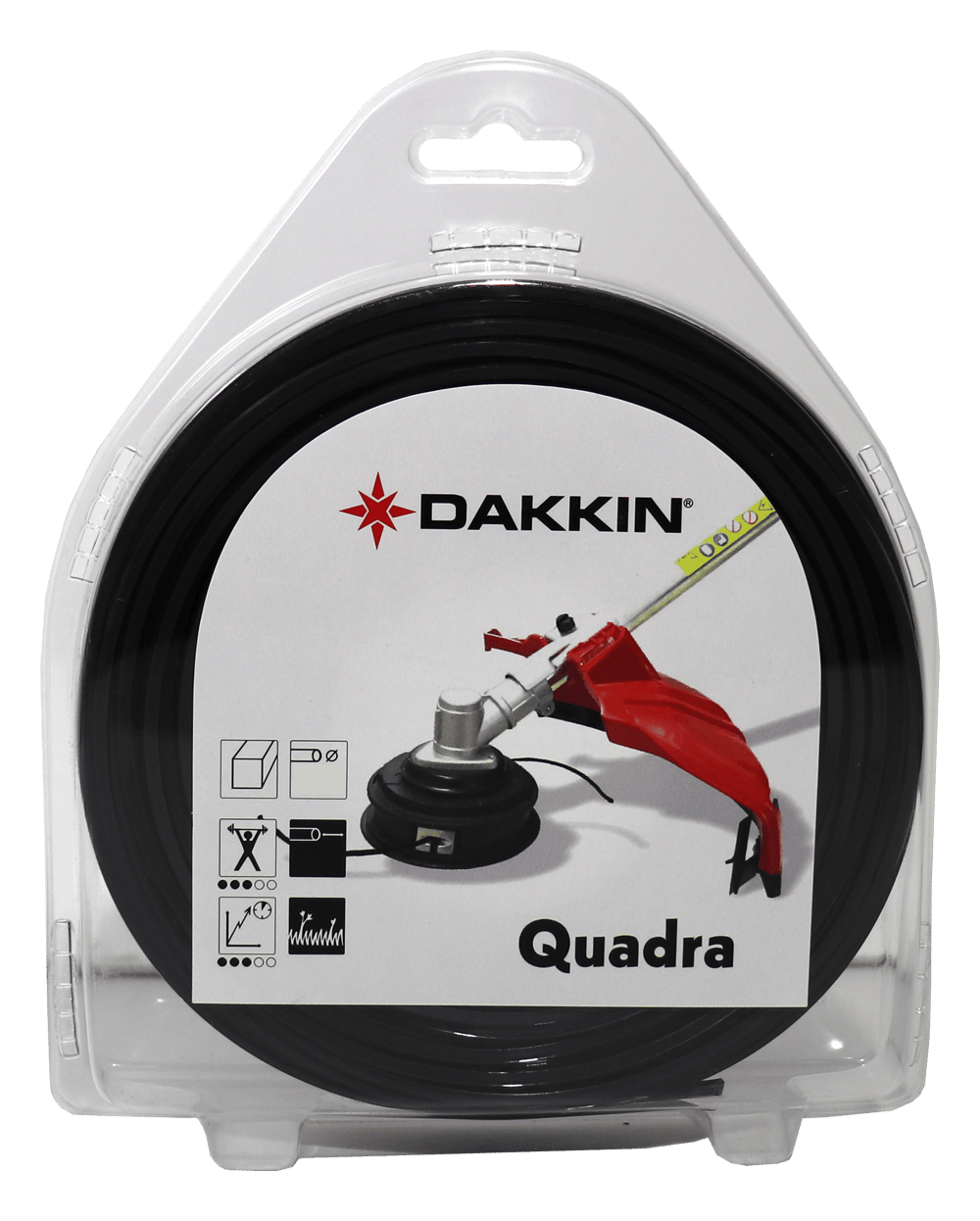 Dakkin Misina Siyah 4 Köşe 3.0mm 49m