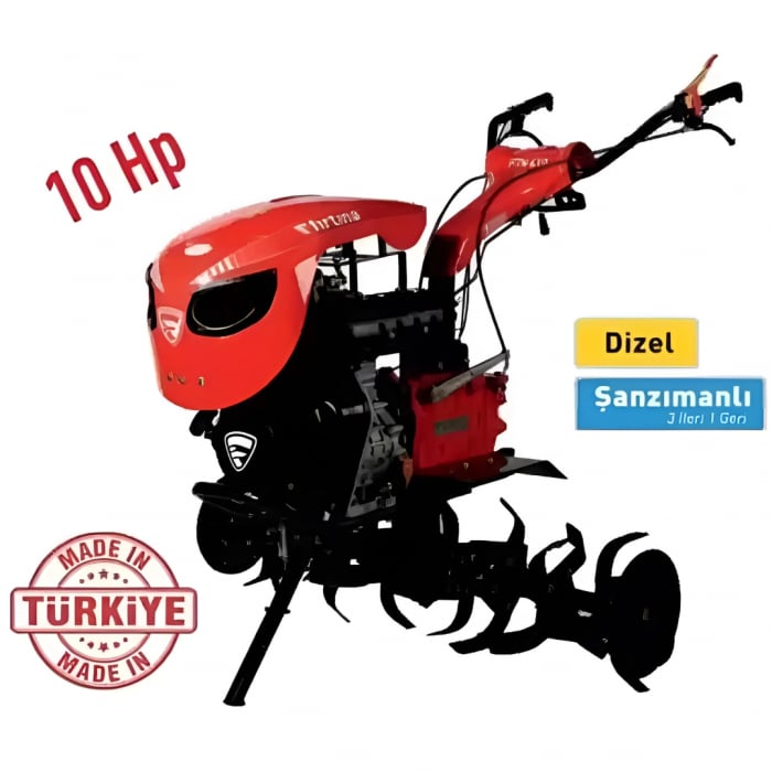Fırtına FTN 420 10HP 3 İleri 1 Geri Dizel Çapa Makinesi