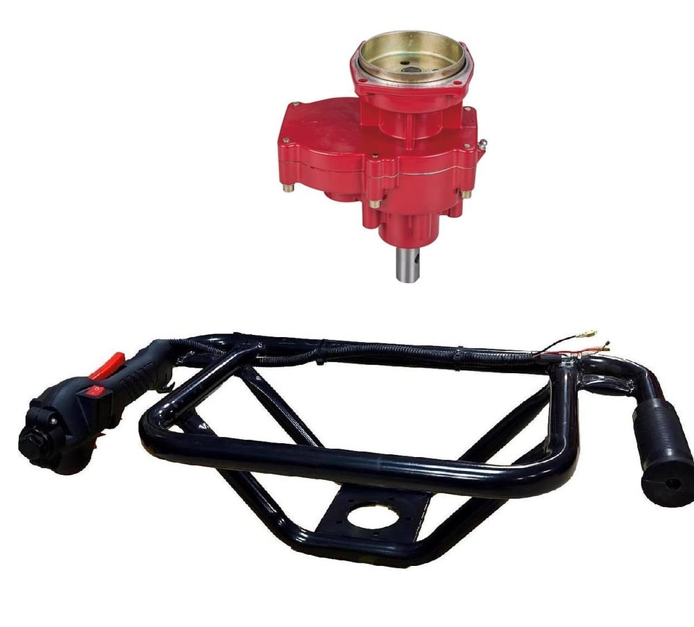 Gardenpro Toprak Burgu Makinası Tutma Kolu/Şanzımanı Komple