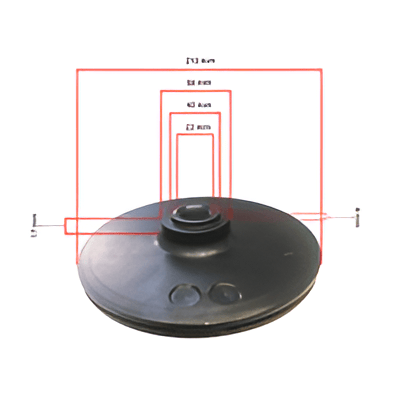 General Power 3'' Pompa Fan Salyangoz 10–12–15 Hp – 21 cm