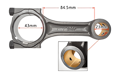 General Power Dizel Biyel Kolu 40 mm STD Ölçü 84.5 mm Merkez Mesafeli