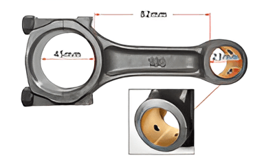 General Power Dizel Biyel Kolu 42 mm Krank Ucu Uyumlu