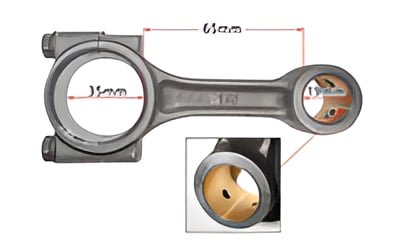 General Power Dizel Biyel Kolu 6 Hp Motorlar İçin Yüksek Dayanımlı Bağlantı Elemanı