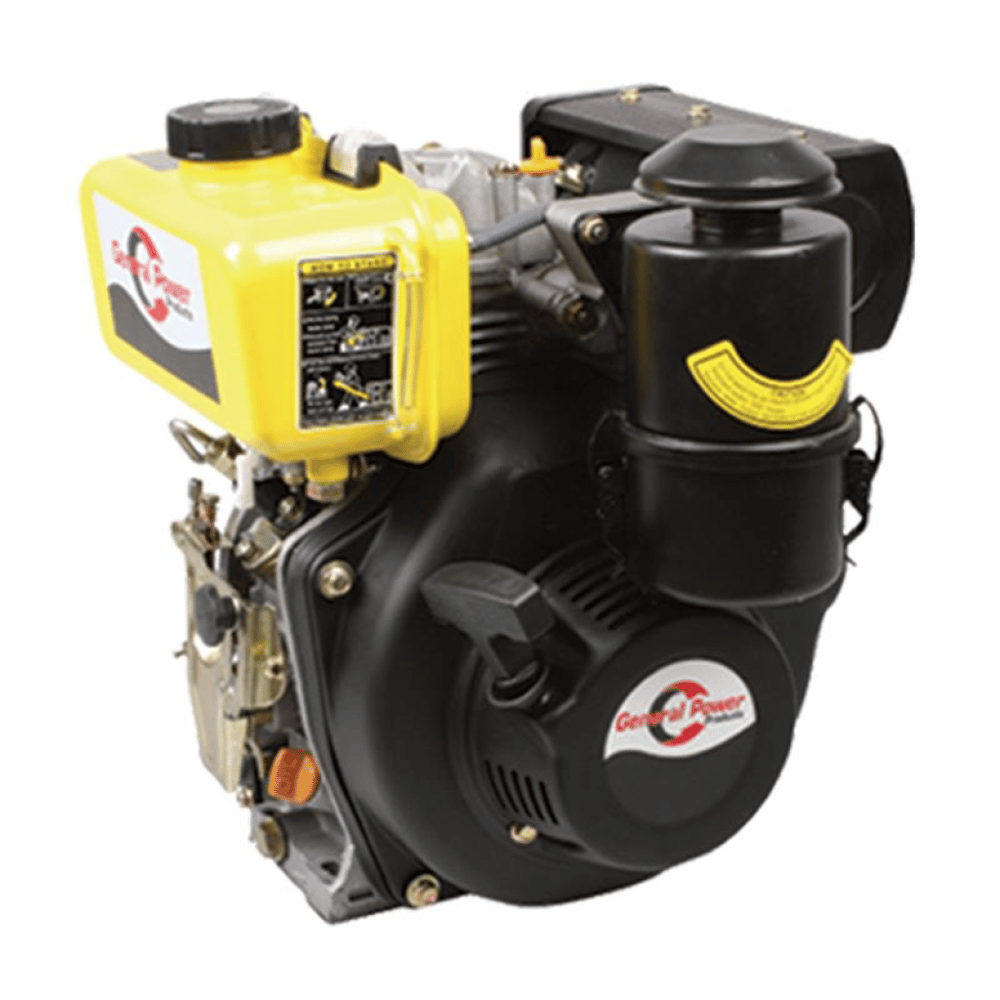 General Power Dizel Tek Motor 10 Hp Kamalı Marşlı İpli