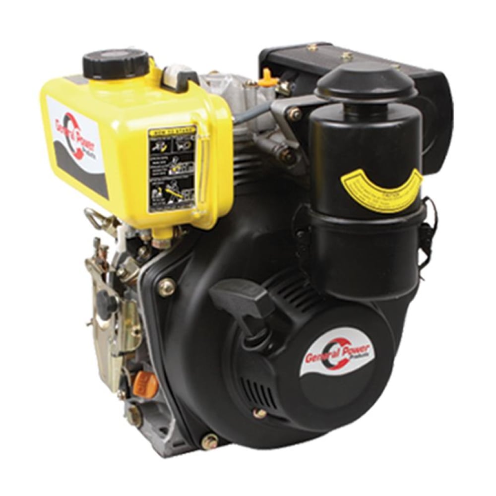 General Power Dizel Tek Motor 7 Hp Frezeli Marşlı