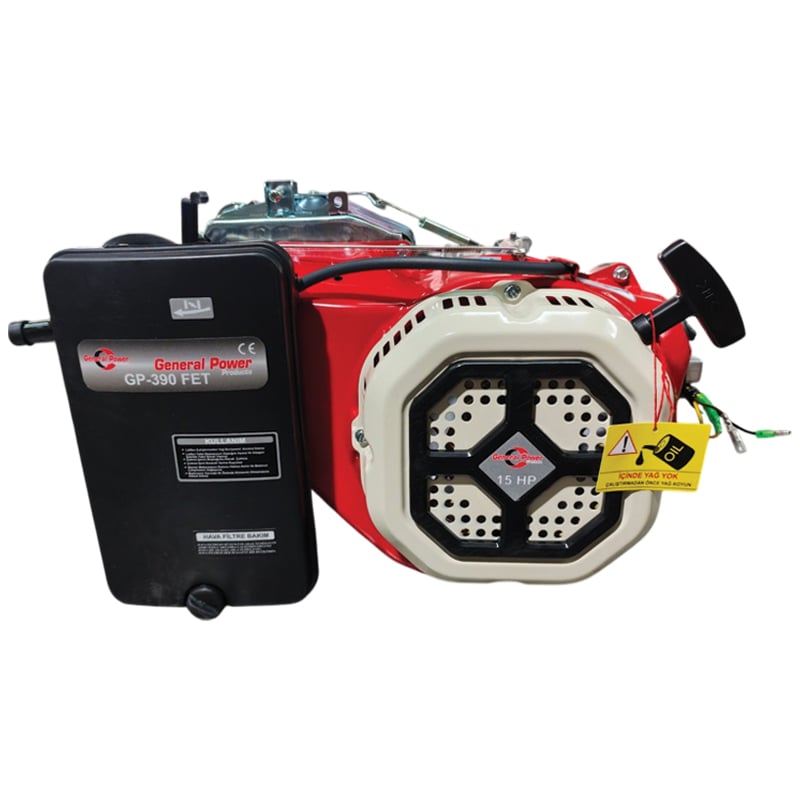 General Power GP-390FE Benzinli Motor 15 Hp Konik Mil Marşlı / İpli Jeneratör Tipi