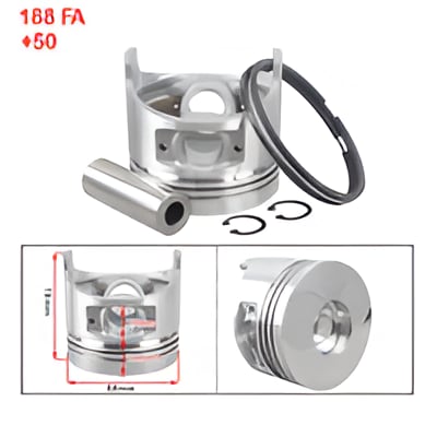 General Power Piston Sekman Set 12 hp FA Tipi 88 mm +0.50