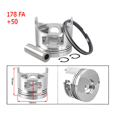 General Power Piston Sekman Set 7.0 Hp Fa 78 mm +0.50
