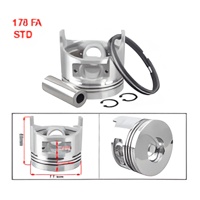 General Power Piston Sekman Set 7.0 Hp FA 77 mm STD