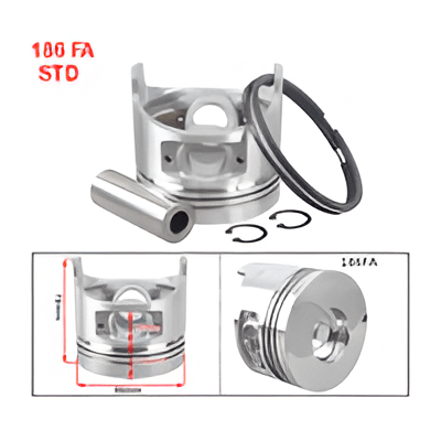 General Power Piston Sekman Seti 10 HP FA 86 mm 78 mm STD