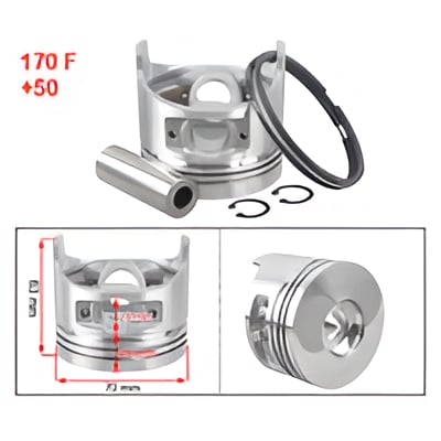 General Power Piston Sekman Seti 5.0 HP 73 mm +0.50