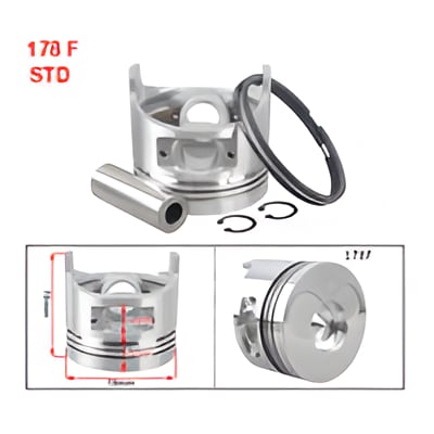 General Power Piston Sekman Seti 7.0 HP 78 mm STD
