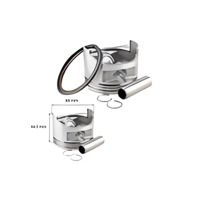 General Power Piston-Sekman Seti 88 mm Çaplı Yüksek Performanslı Yanma Grubu