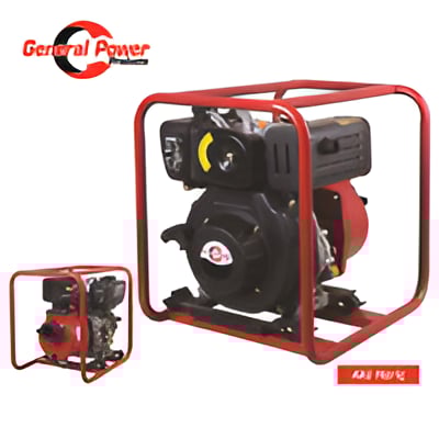 General Power Su Motoru Dizel 4 Zamanlı 3 İnç 7.0 Hp İpli