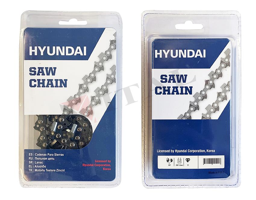 Hyundai 3/8-1.5MM 36 DİŞ Köşeli Paket Zincir