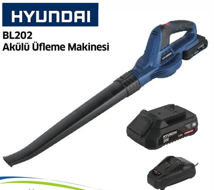 Hyundai BL202 Akülü Üfleme Makinesi 20V - (Akü ve Şarj Hariç)