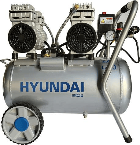 Hyundai HM2050S Kompresör Sessiz&Yağsız 750Wx50 LT