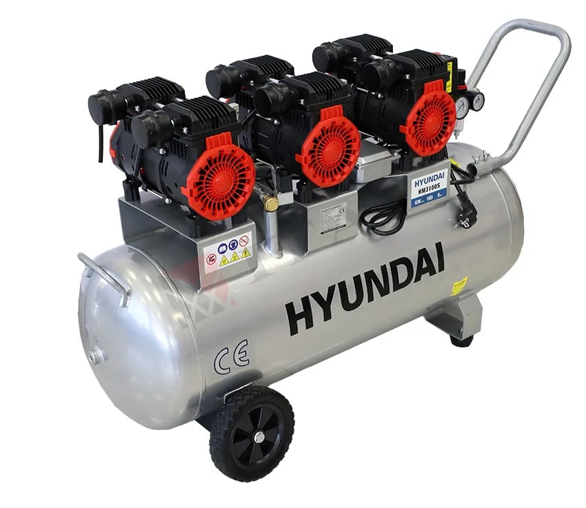 Hyundai HM3100S Kompresör Sessiz&Yağsız 6HP 100 LT