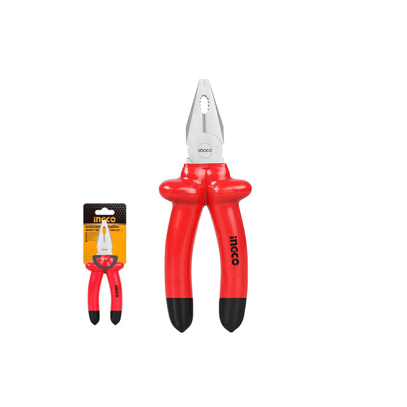 Ingco 1180  İzole Kombine Pense 1000 Watt 180 mm