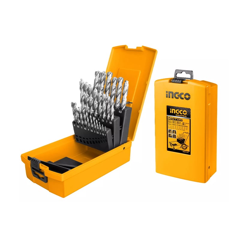 Ingco AKD1251  25'li HSS Matkap Ucu seti