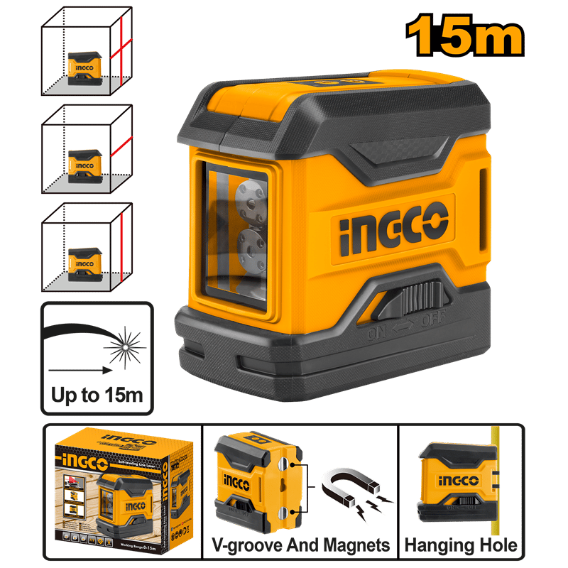 Ingco HLL156508  Çizgi Lazeri